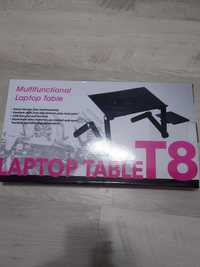 Стол подставка для ноутбука T8 с активным охлаждением 2 вентилятора