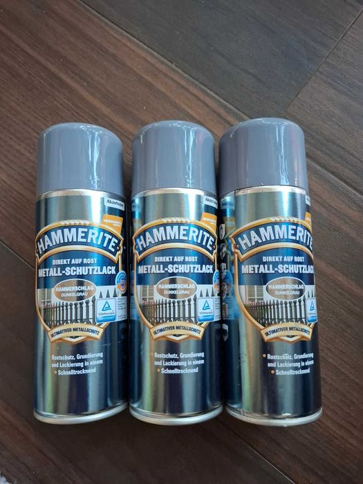hammerite spray farba prosto na rdze 3szt