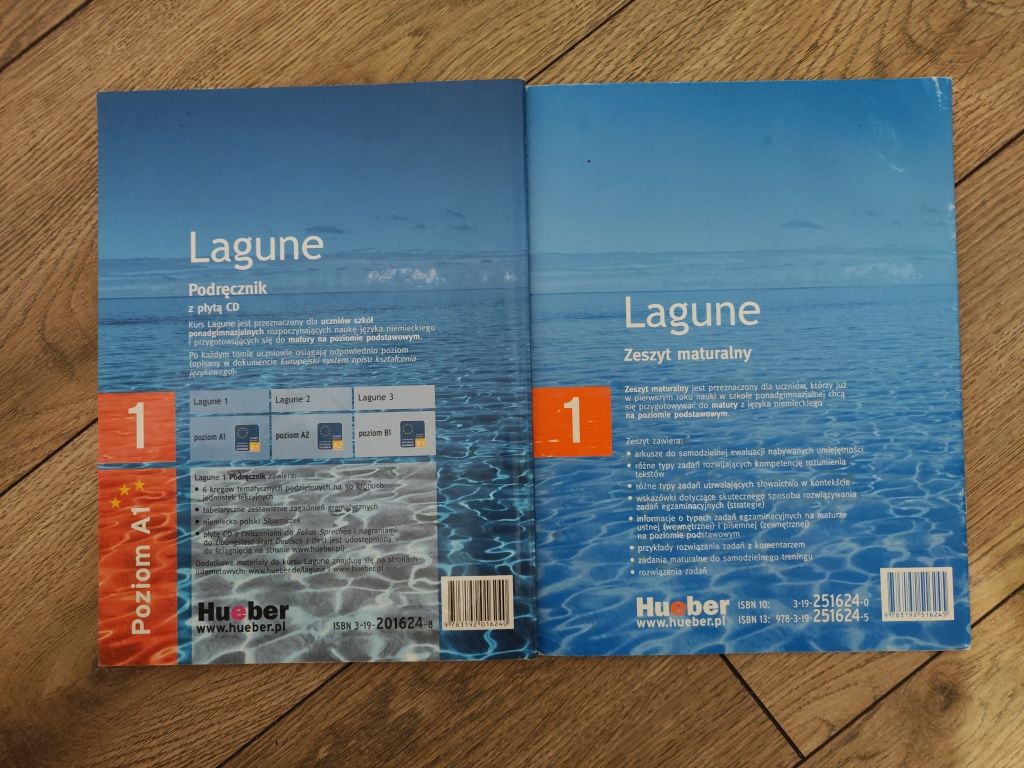 Lagune 1 podręcznik i zeszyt maturalny zestaw