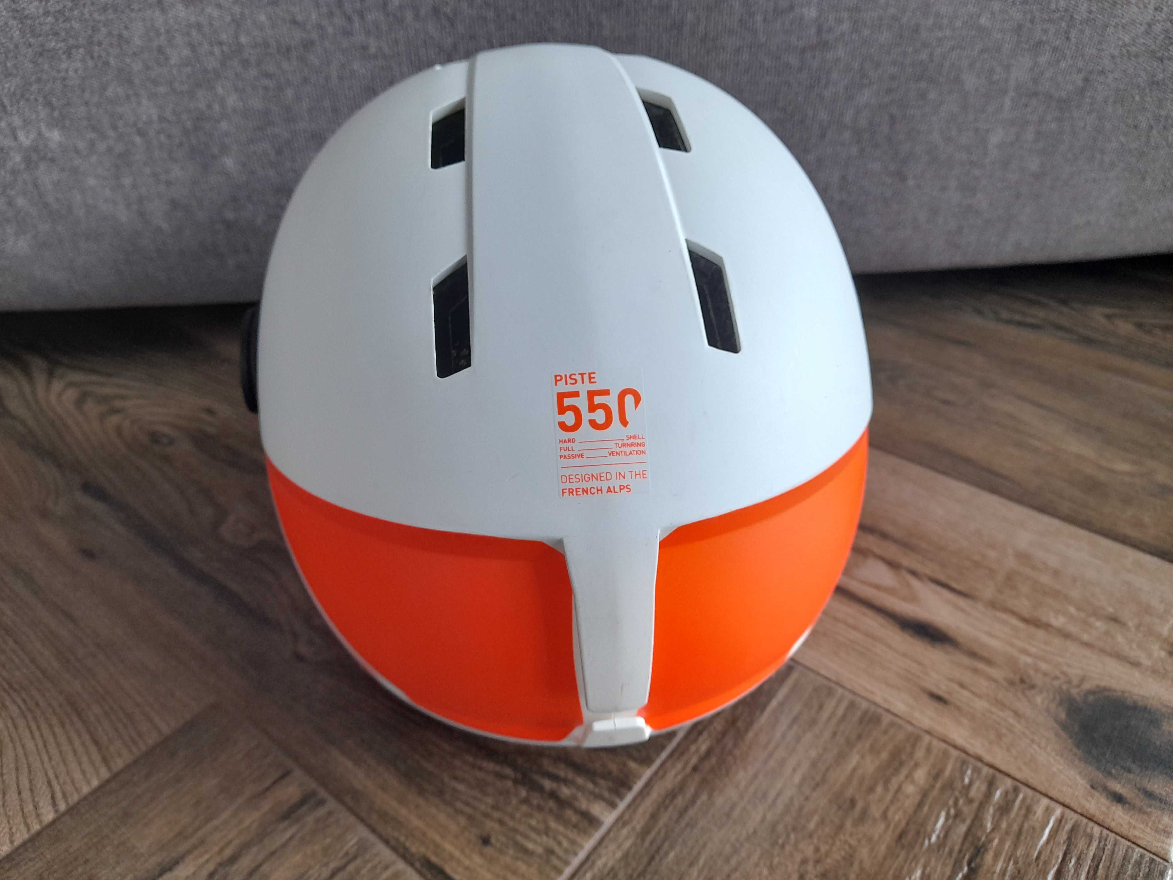 Kask narciarski z szybą WEDZE 550 jak nowy