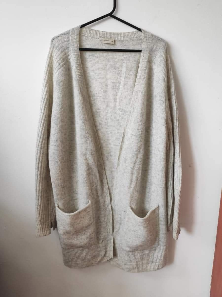 Wełniany sweter by malene birger moher oversize
