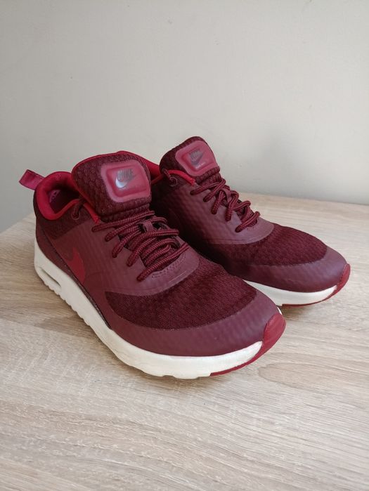 Buty W Nike Air Max Thea Txt Night Maroon/Nbl Red/Smmt Wht