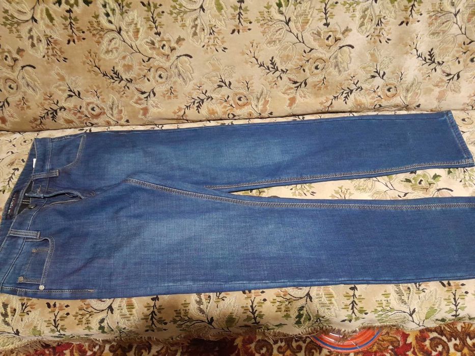 Джинсы мужские/подростковые на флисе, W32, L34, PR.MINO,S
