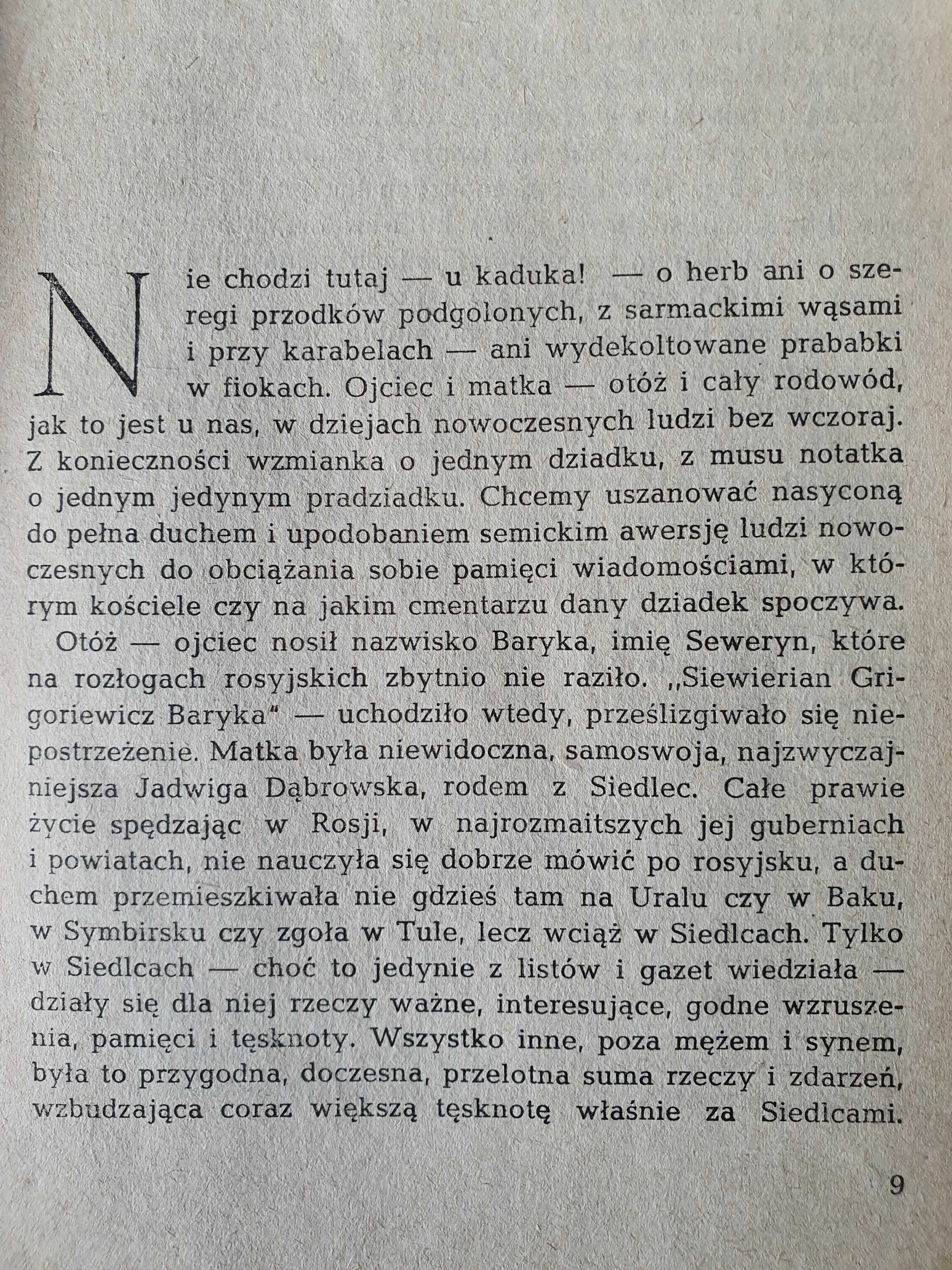 Przedwiośnie - Stefan Żeromski - wydanie z 1964 roku