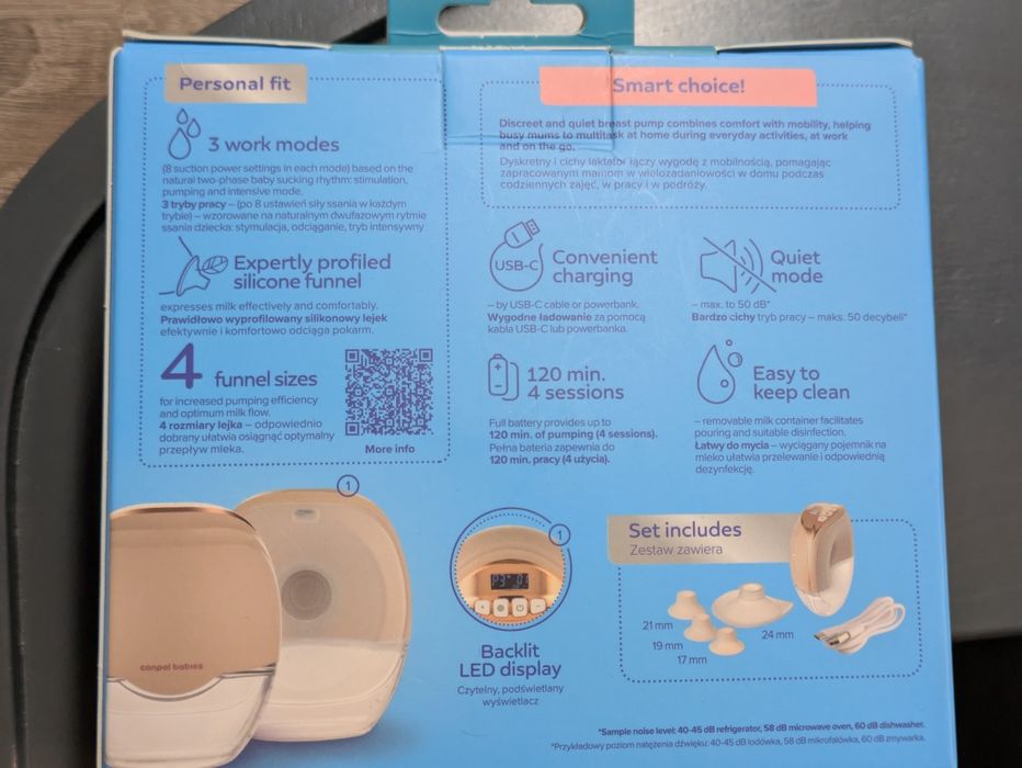 Canpol babies laktator muszlowy Hands-Free x2