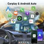Відеореєстратор 10.26" Carplay Android auto GPS ADAS DVR задня камера