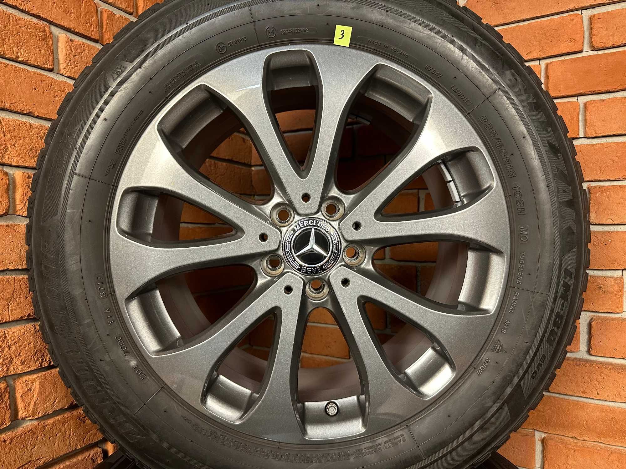 Koła Felgi 18 5x112 Mercedes GLC Zimowe