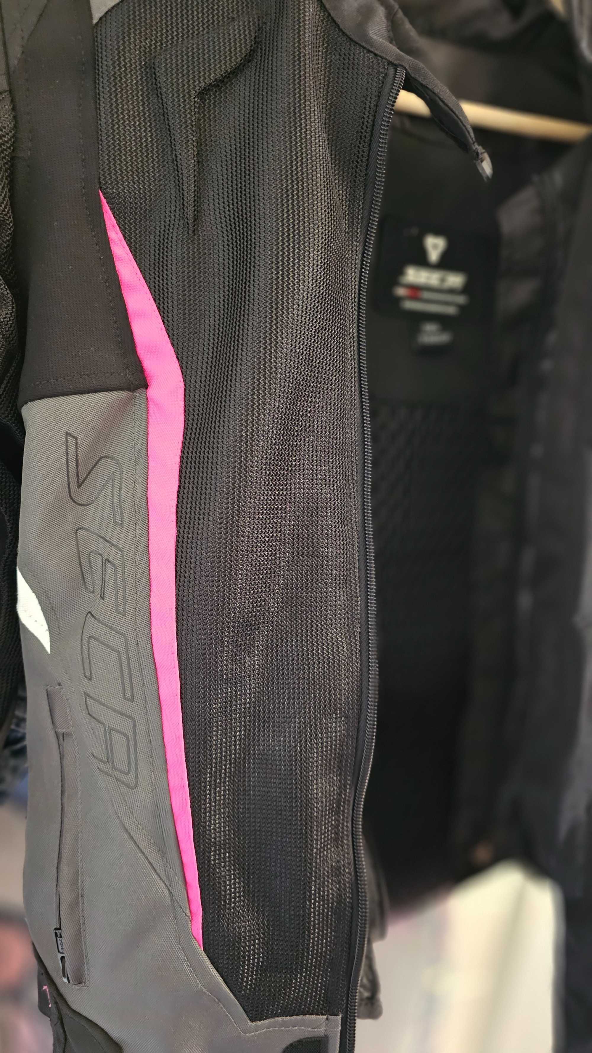 Kurtka tekstylna na motor SECA airflow II fuchsia