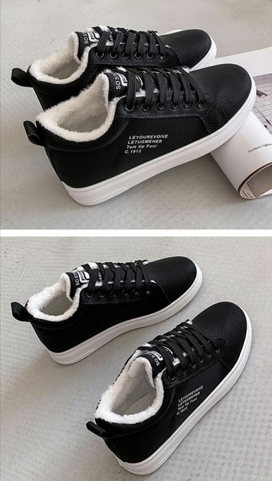 Зимние ботинки, женские батильоны, Кроссовки.