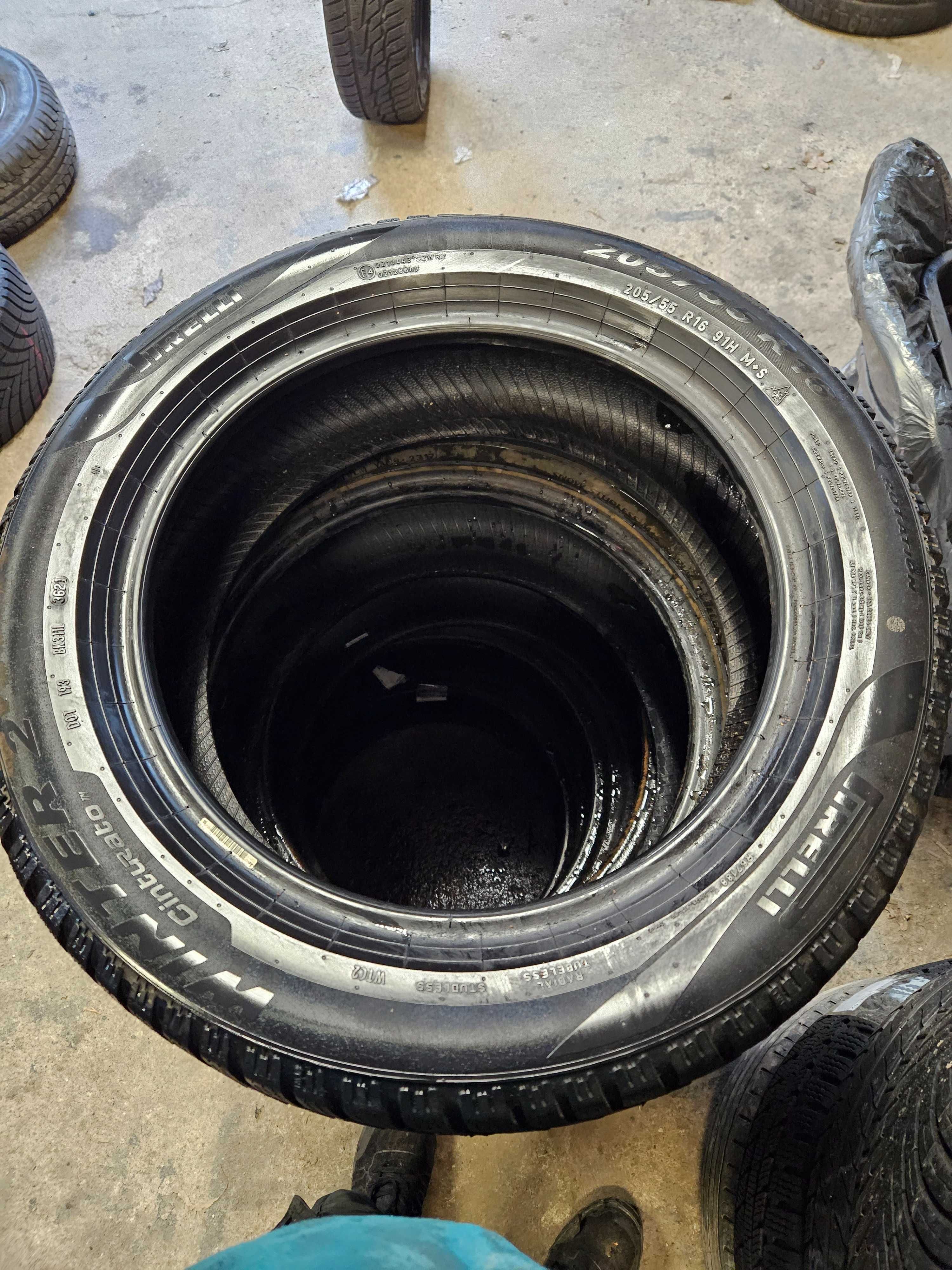 Pirelli 205/55 r16 Cinturato Winter 2 /// 5mm!!! 21r wysyłka