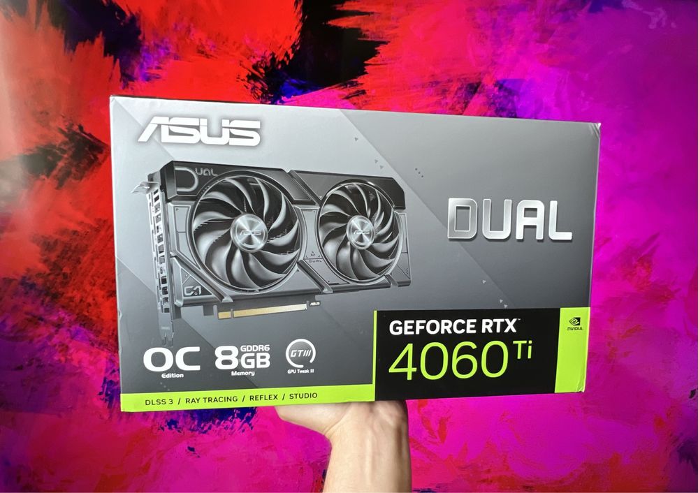 RTX 4060Ti ASUS|Гарантія 1 рік|Є РІЗНІ КАРТИ