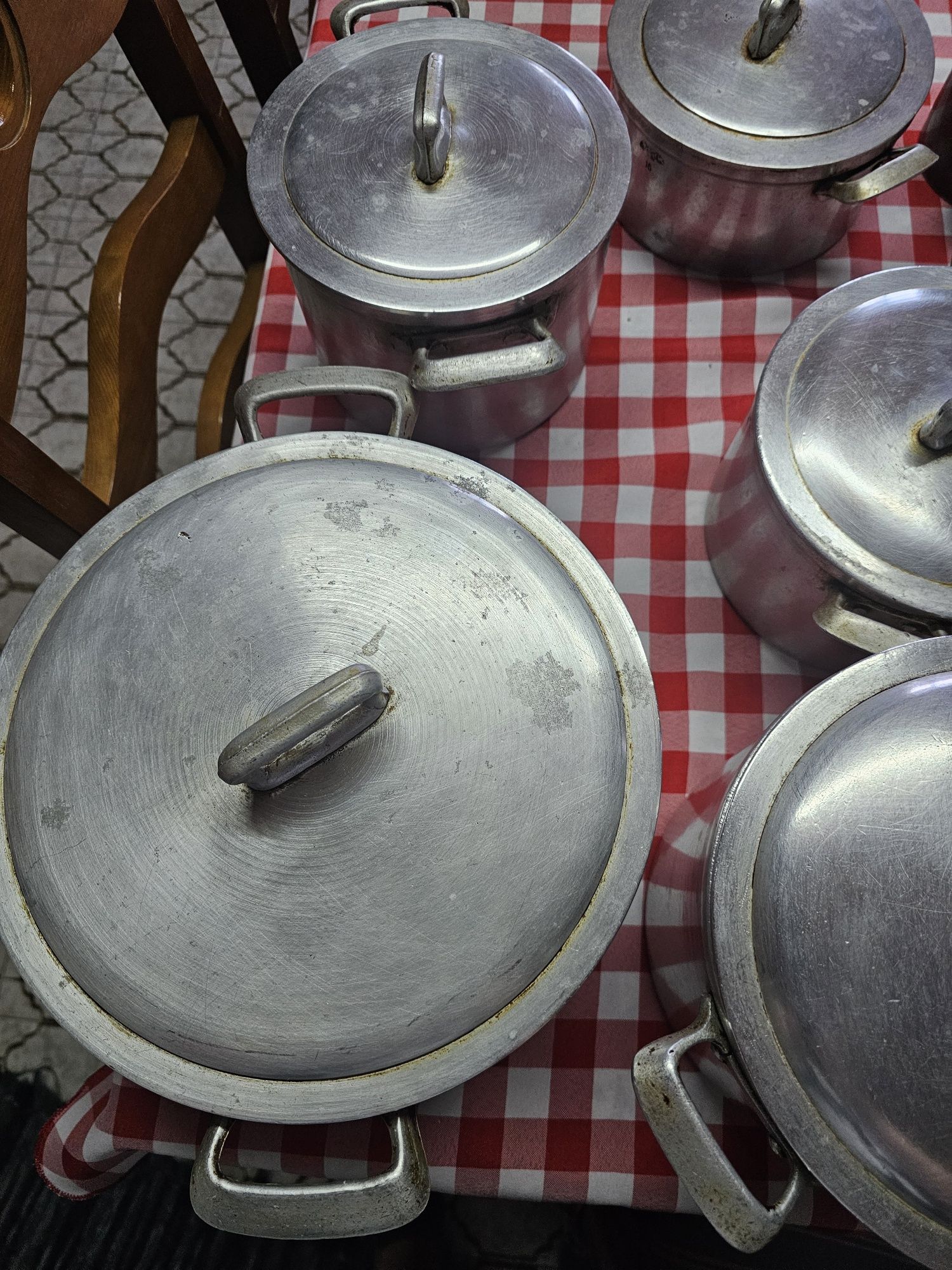 Panelas de vários tamanhos