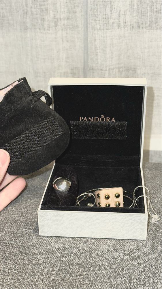 Travel case Pandora markowy kuferek pudełko box na biżuterię unikat