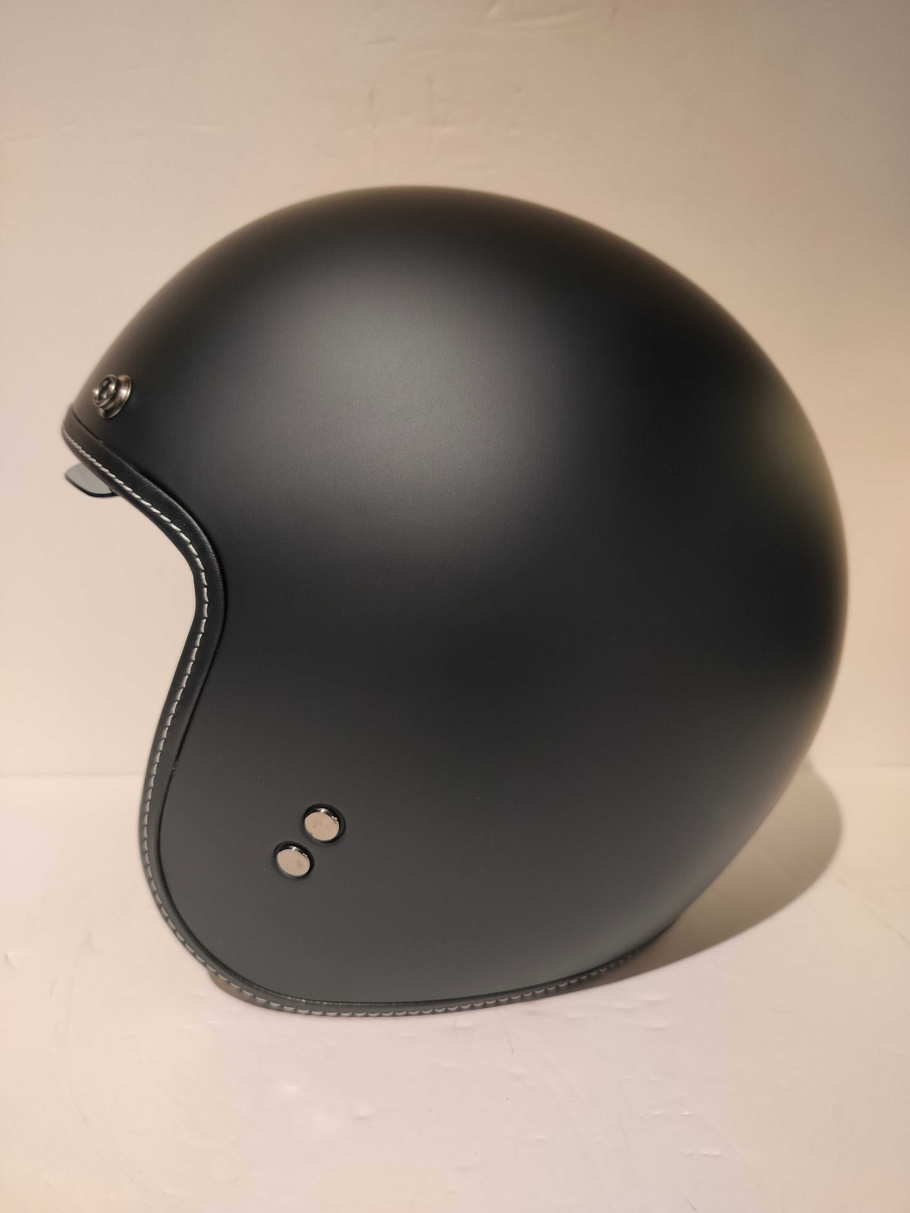 Capacete classico aberto caferacer shooper moto scooter novo