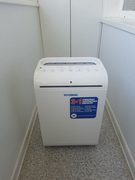 Воздухоочиститель-увлажнитель HYUNDAI очищувач зволожувач повітря нов