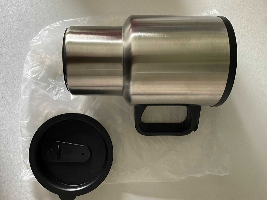 NOWY kubek termiczny z wieczkiem do auta 400ml