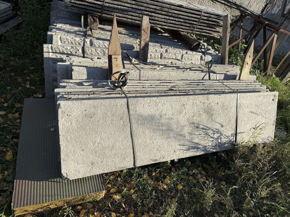 Бетонний забор єврозабор паркан