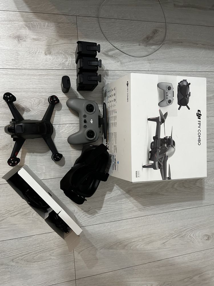 Dji FPV COMBO  jak nowy faktura