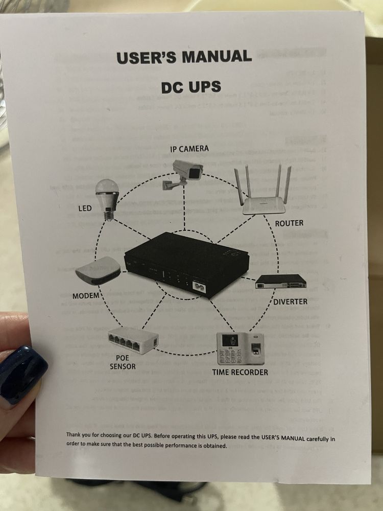 Power bank, UPS для роутера, камери 5V, 9V, 12V, USB ,POE