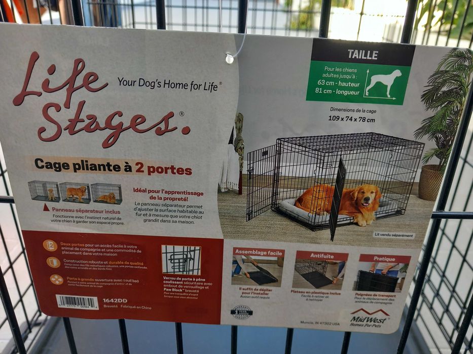 Caixa de transporte para cão