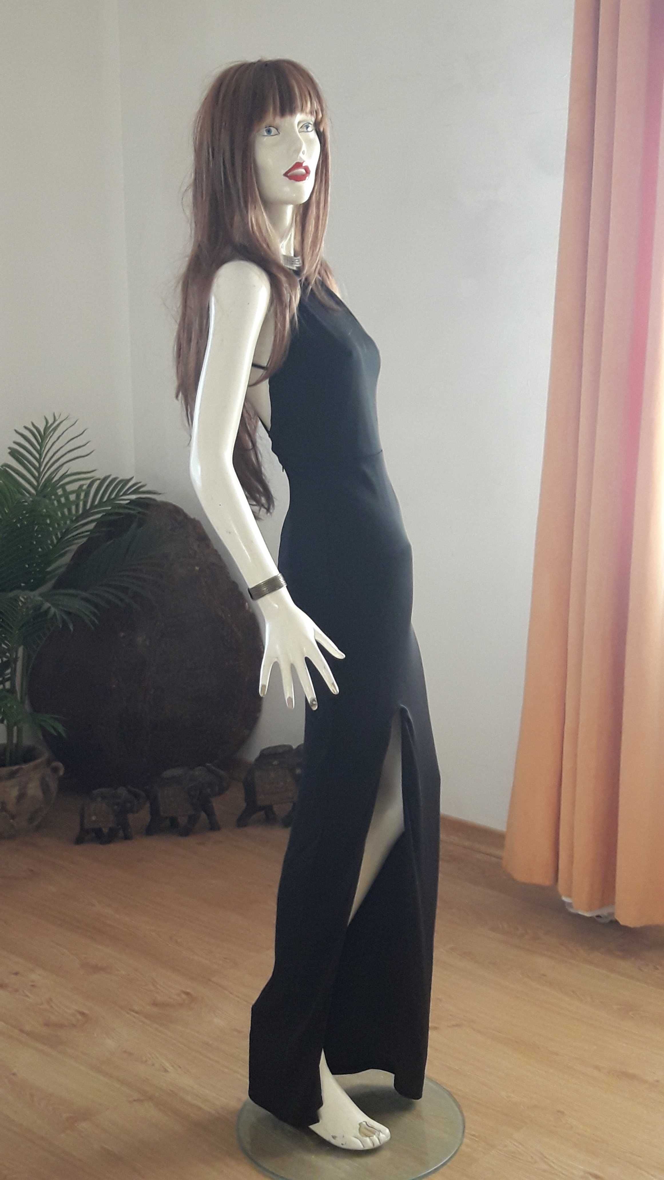 Vestido elegante preto Bershka (tamanho S)