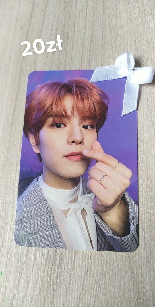 Kpop photocard seungmin skz rock star