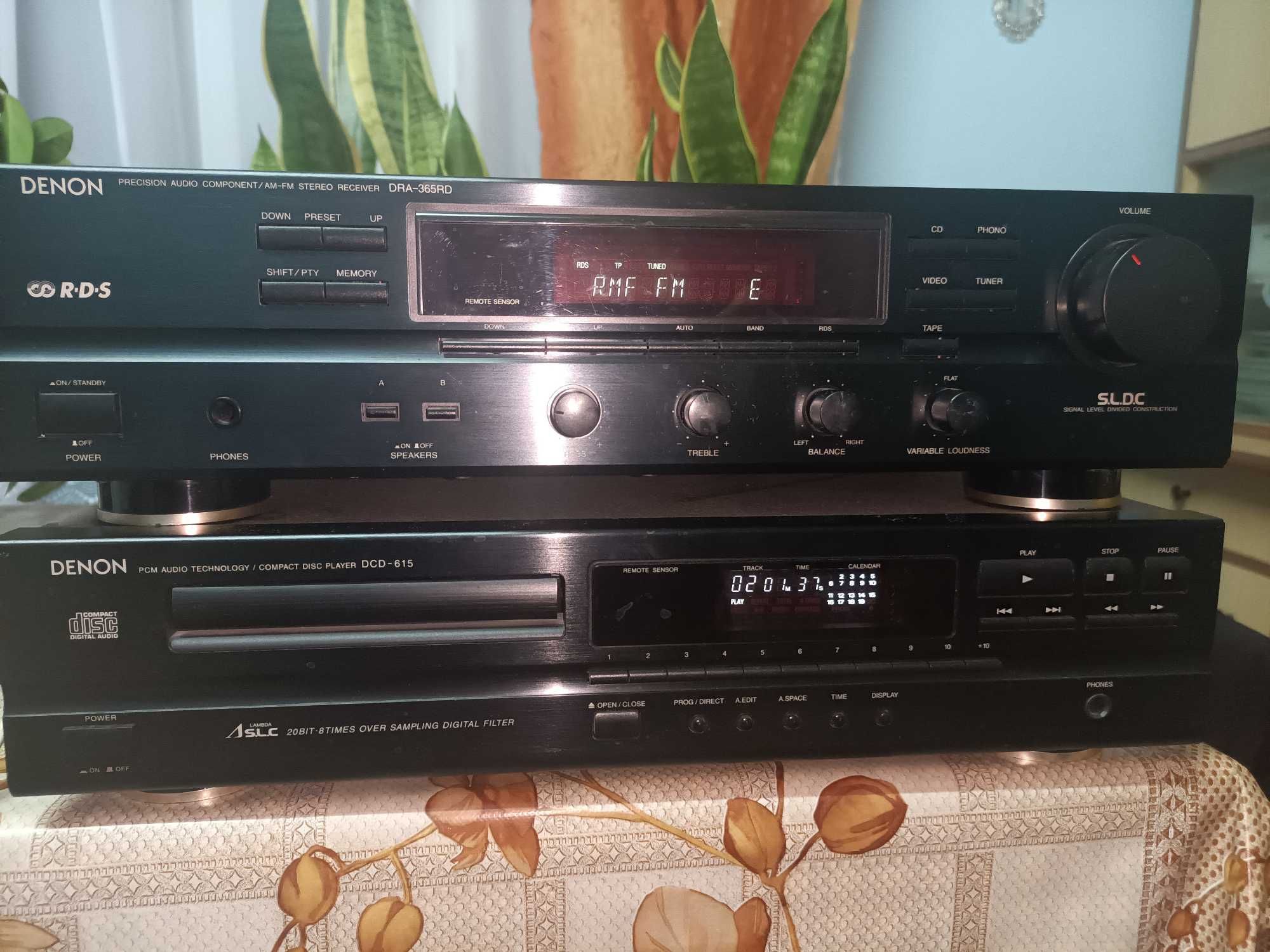 Sprzedam denon z kolumnami