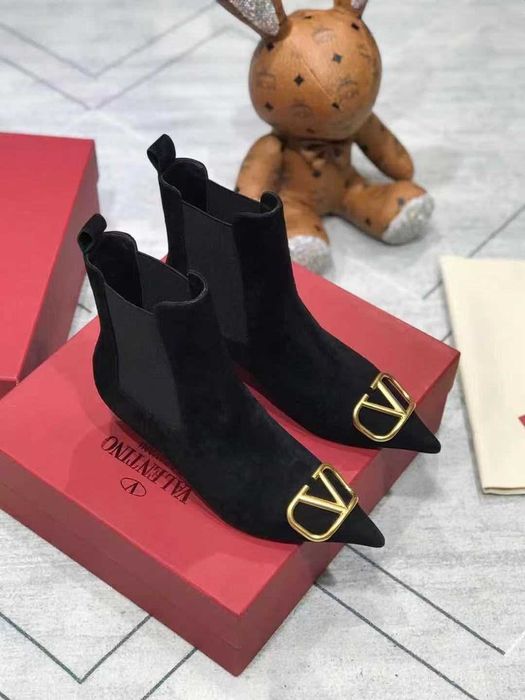 Valentino VLogo Signature – Botas Femininas, Tamanho Personalizado