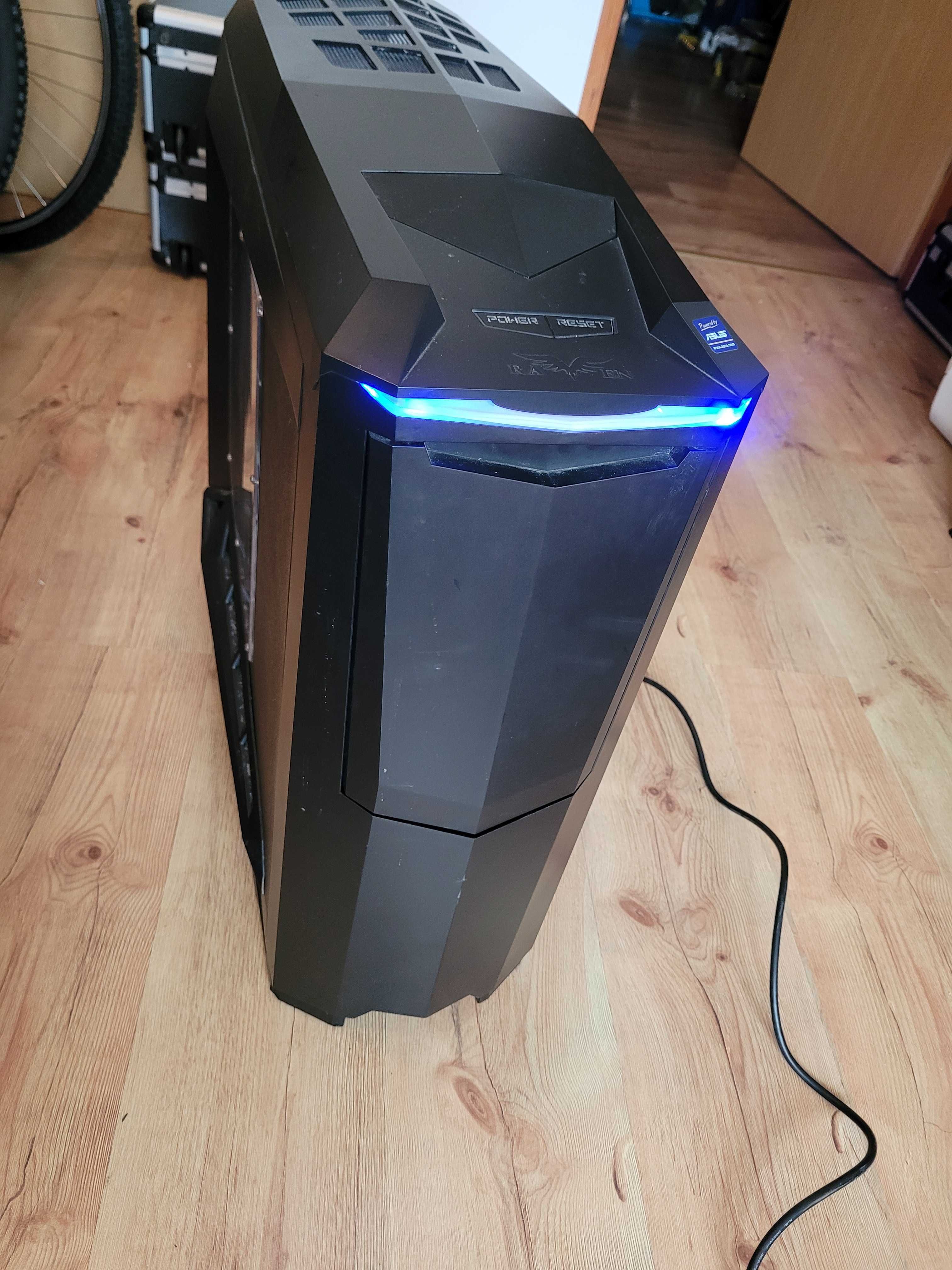 Komputerowe stacjonarny asus silverstone raven