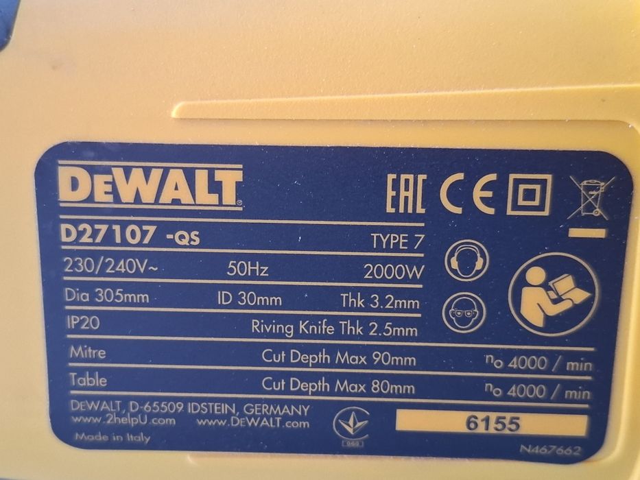 Piła Dewalt D27107