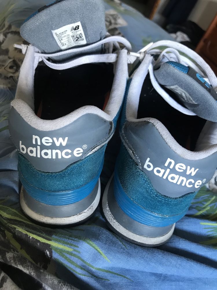 New Balance 574 azul surf
