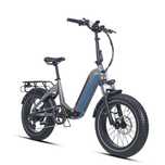 Rower elektryczny Romer, Jobobike - składak, grube opony (fatbike)