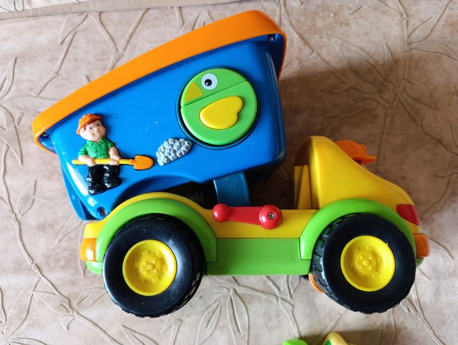 Подарунок на Миколая Сортери музичні Kiddieland Черепаха та Сміттєвоз