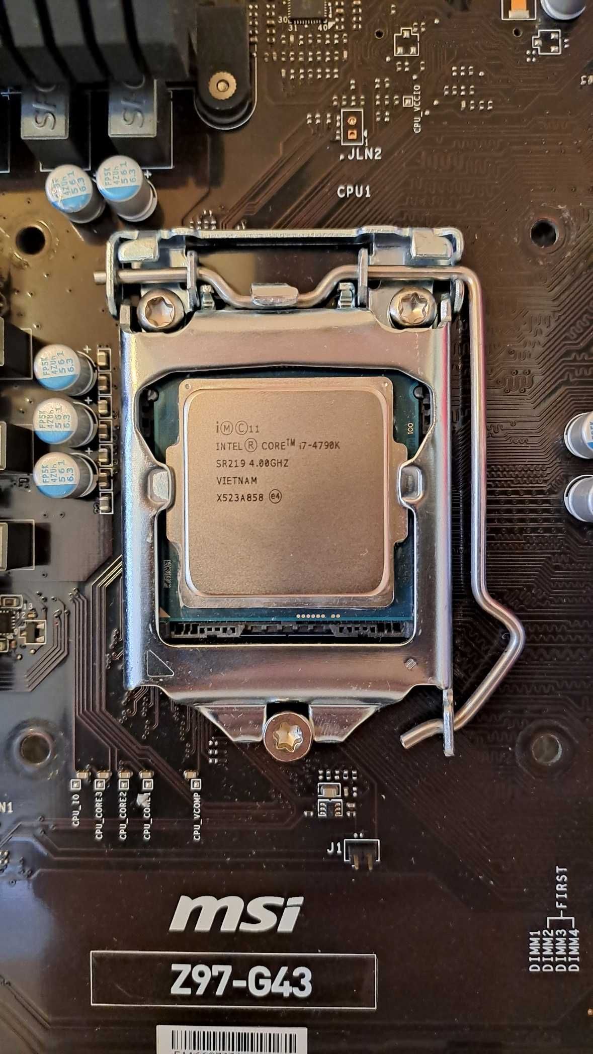 Bundle i7-4790K / Board MSI Z97-G43 / 16GB DDR3 HyperX Savage