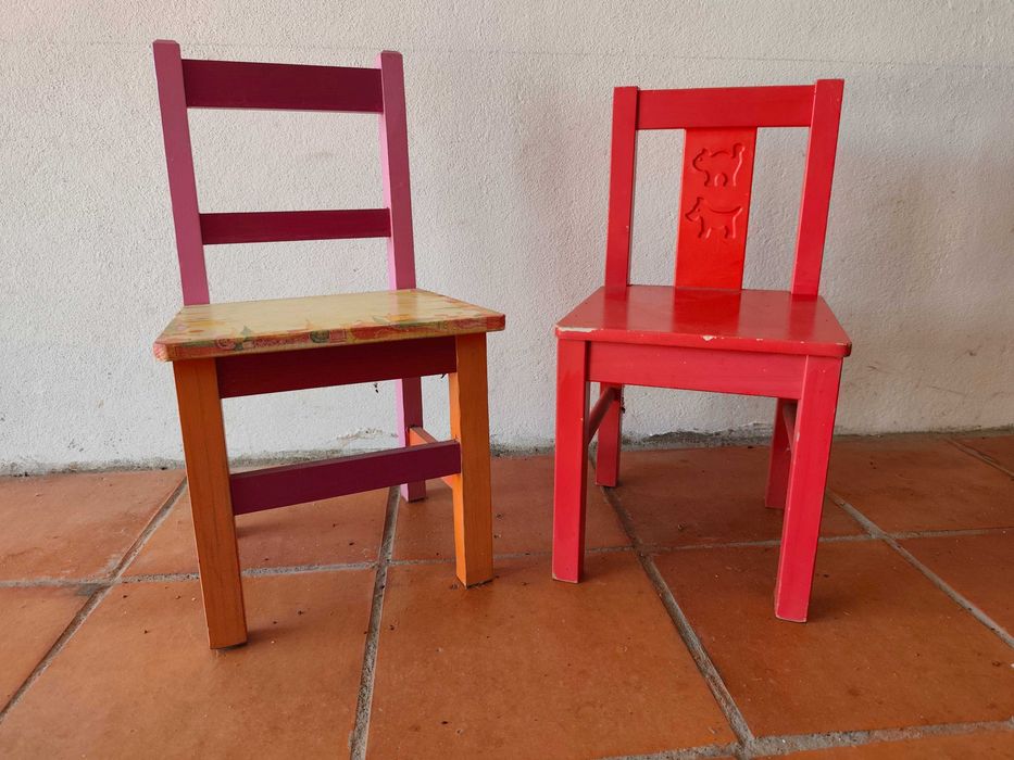 Cadeiras para criança
