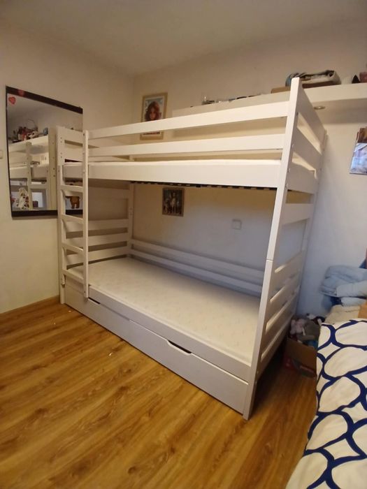 Łożko piętrowe 80x190