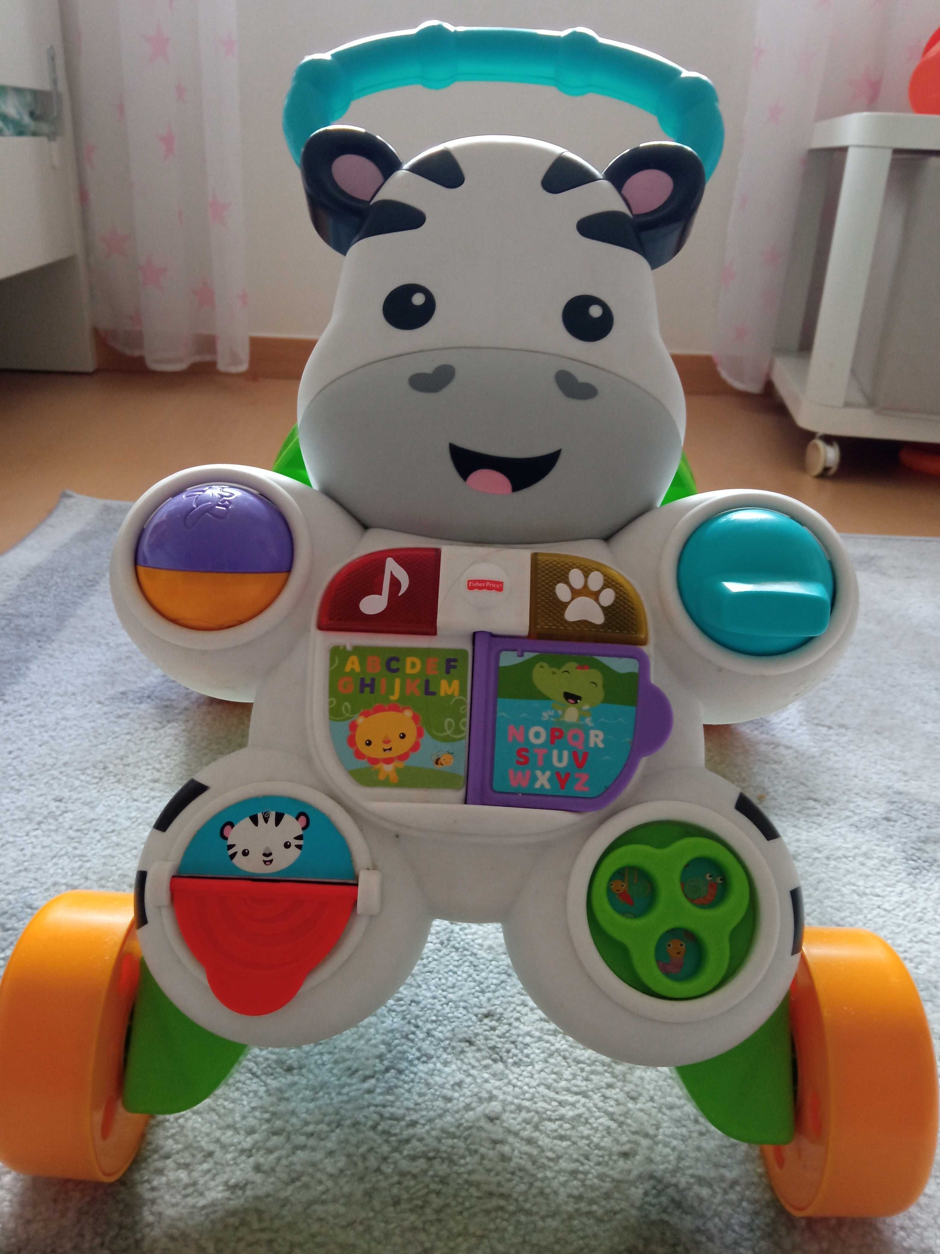 Andador FISHER-PRICE Zebra Aprende Comigo