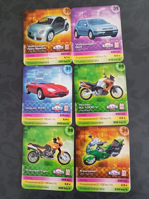 Motomania star foods