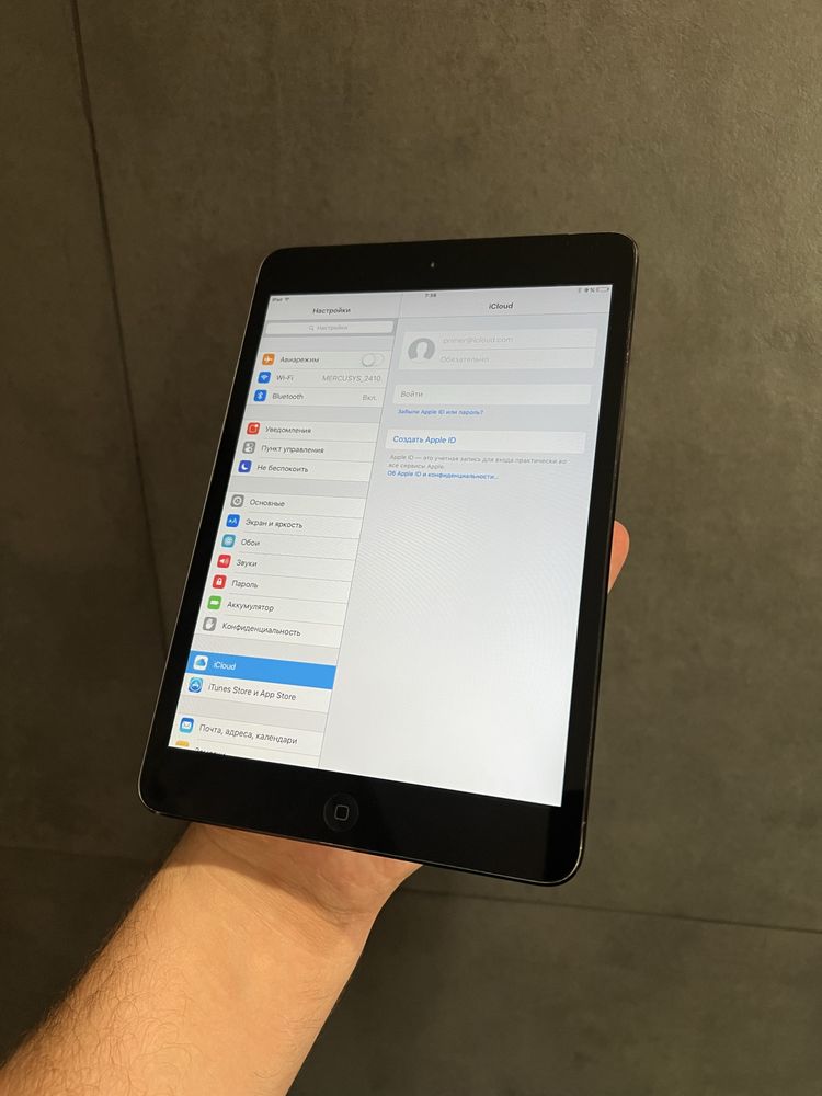 iPad Mini 1 16gb Wi-Fi Black (50)