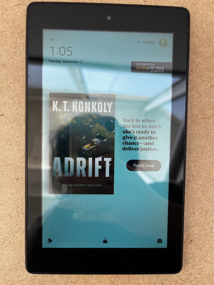 Amazon Fire 7 (7-го покоління) – 8 ГБ, чорний, з дефектами()
