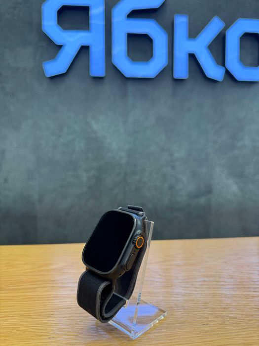 Вживаний годинник Apple Watch Ultra 2 49mm Black Titanium(MYTF3+MYPX3)