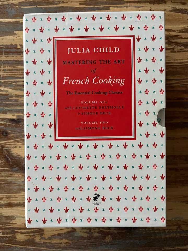 Mastering of Art of French Cooking Julia Child 2 vol box set