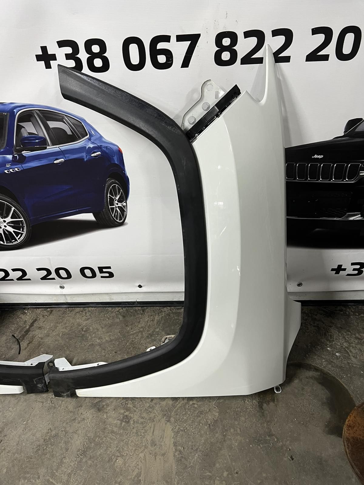 Крыло левое правое с направляющей Jeep Compass Trailhawk 2017-2022г
