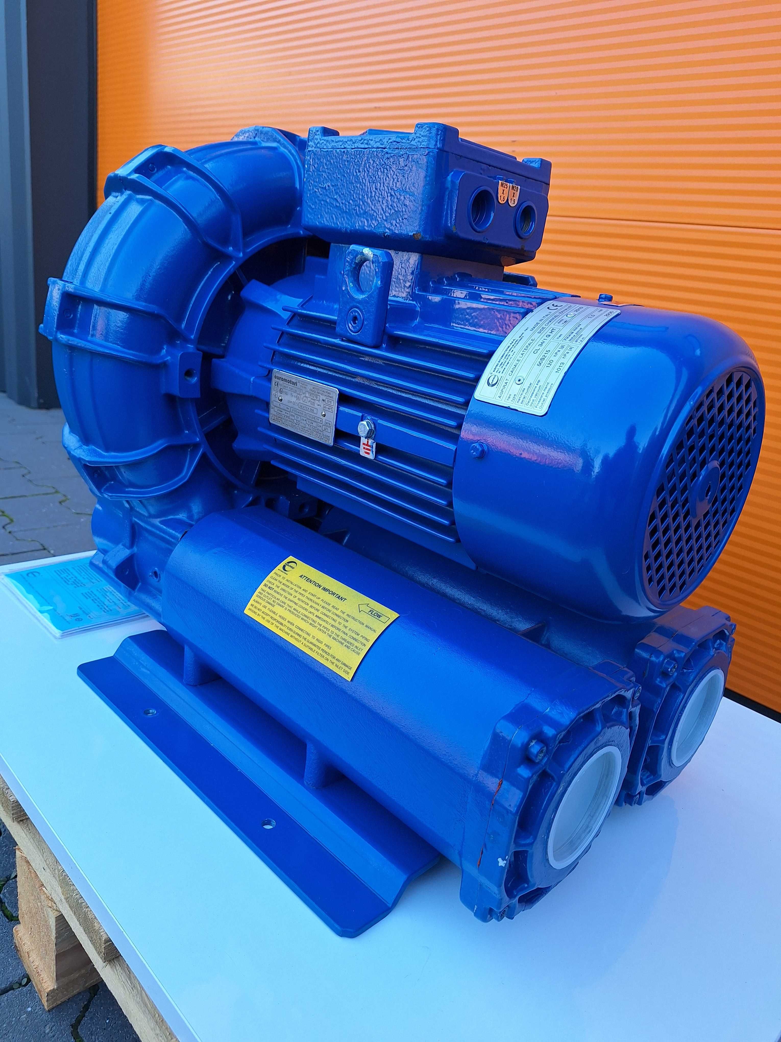 Wentylator Bocznokanałowy Pompa Próżniowa Turbina Ex Atex NOWY