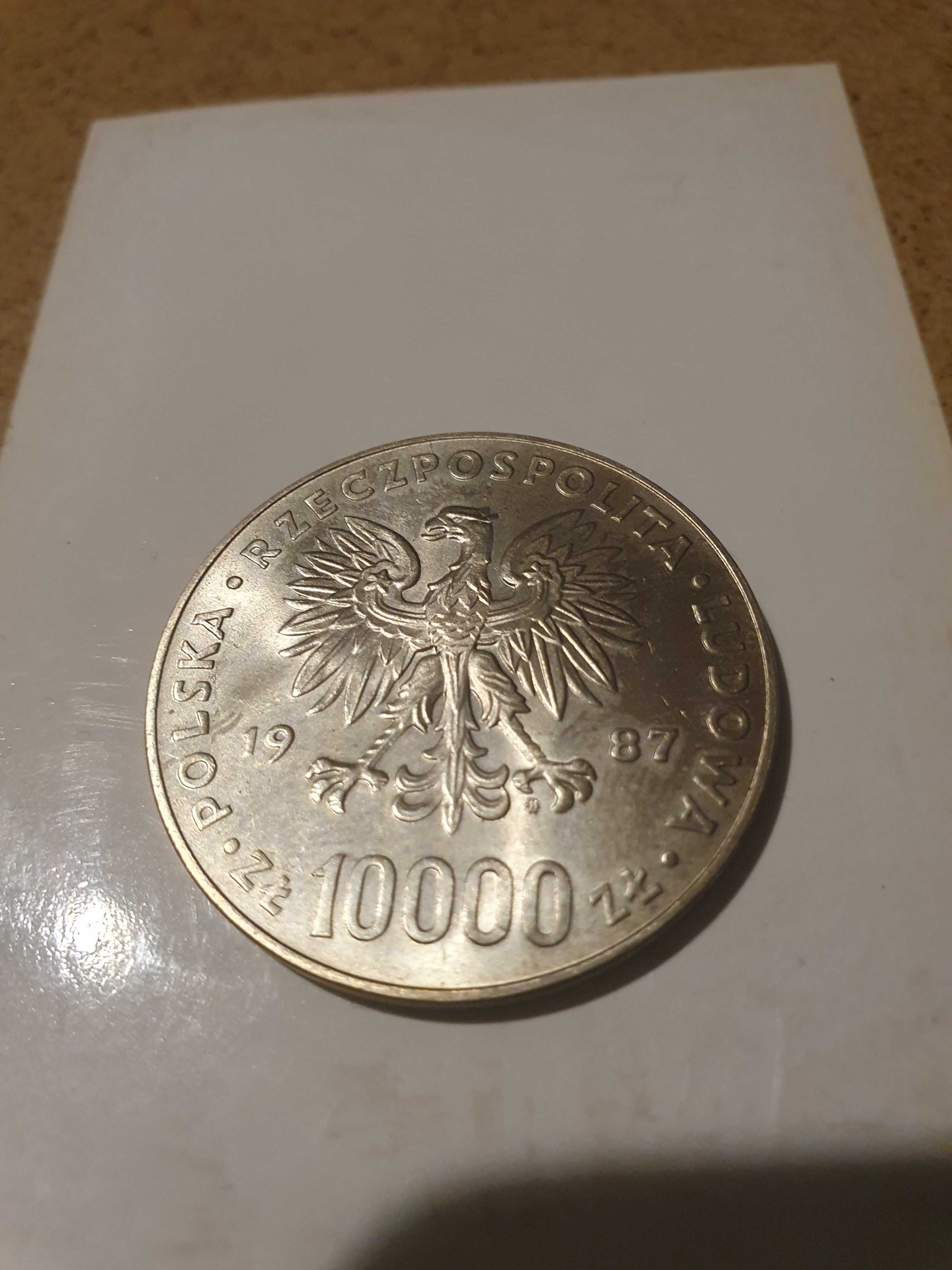 Moneta JPII 10000 zł.