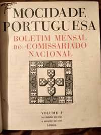 Mocidade Portuguesa - boletim mensal comissariado nacional - Ano 1940