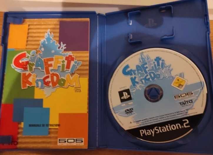 Graffiti Kingdom PAL PS2 8completo com manual)