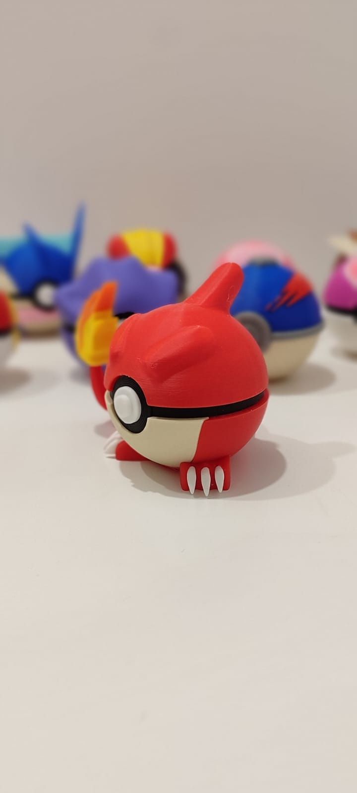 Charmeleon pokeball pokemon 3d