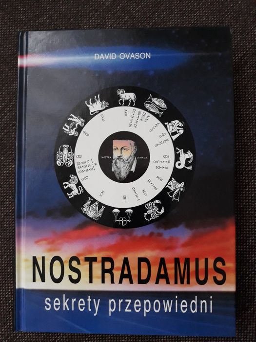 David Ovason "Nostardamus sekrety przepowiedni" - twarda oprawa