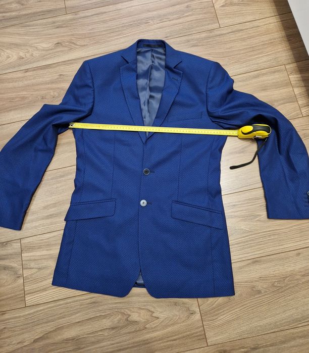 Garnitur męski, Giacomo Conti, granatowy, rozmiar 188/96/86